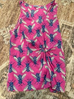 Leifnotes Pink Floral Blouse